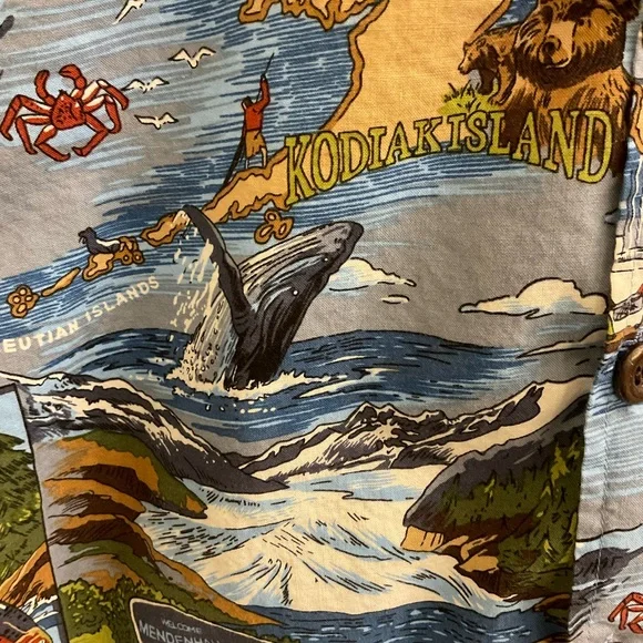 David Carey Original 2015 Alaska Camp Mens Large - Picture 3 of 7